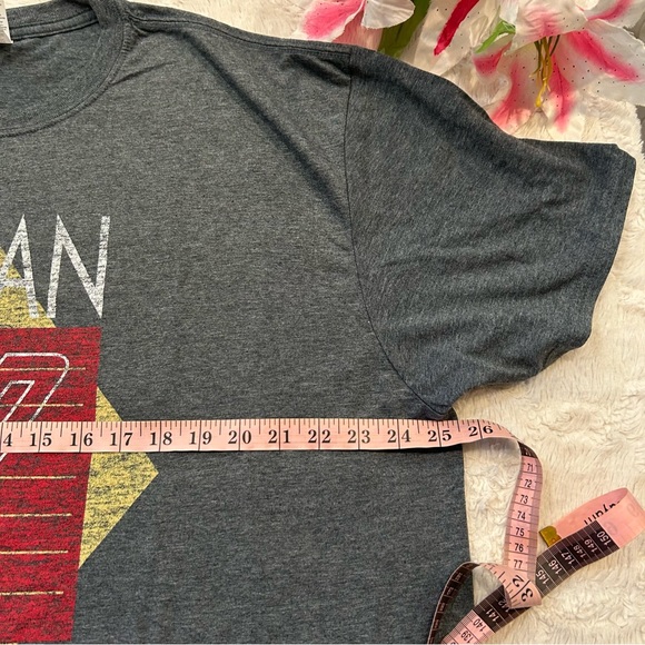 Duran Duran - Band Shirt Graphic Tee Geometric Design Gray Gildan Ring Spun 2XL - Picture 3 of 7